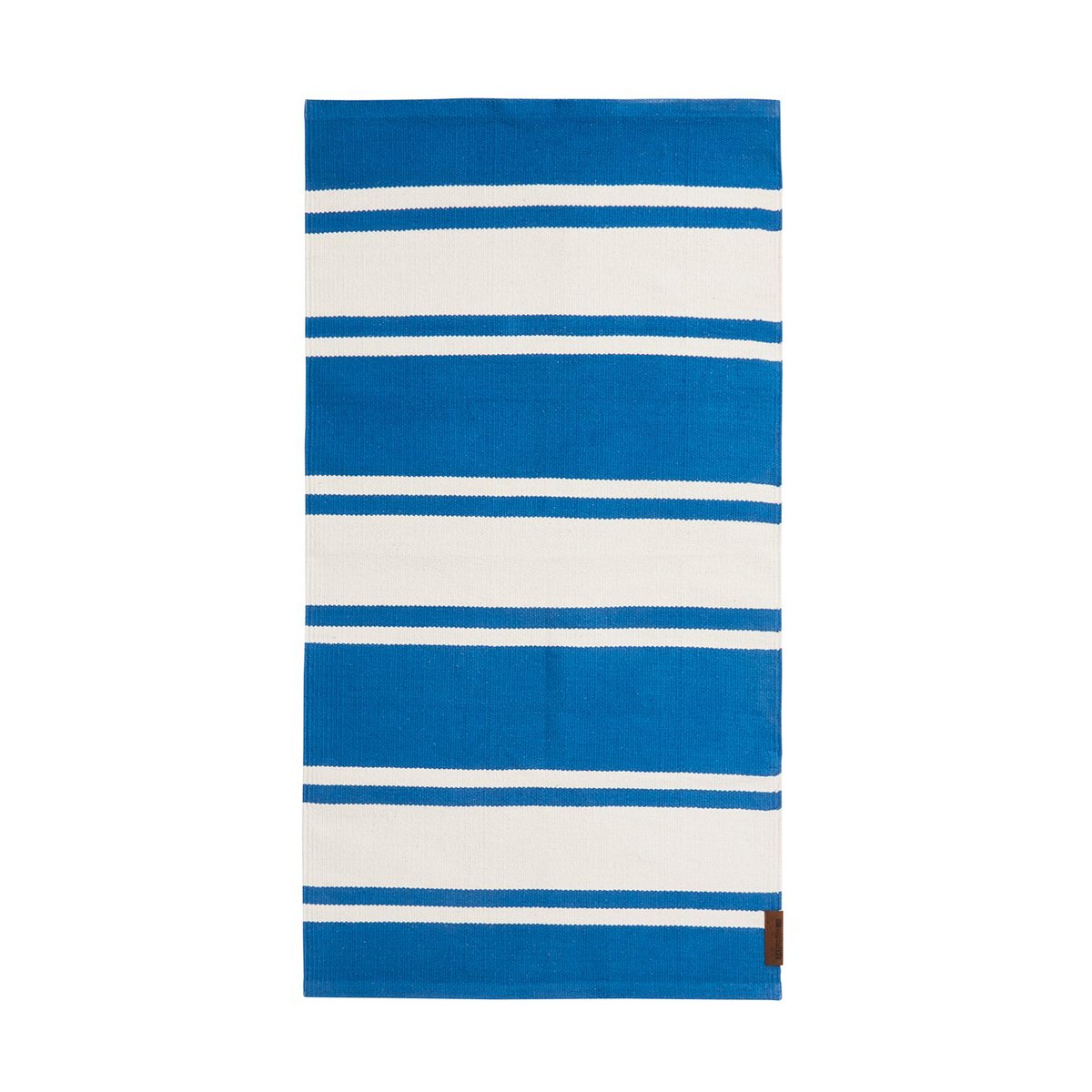 Bilde av Lexington Organic Striped Cotton gangteppe 170x240 cm Blue-white