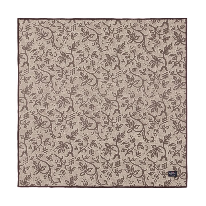 Printed Recycled Cotton stoffserviett 50x50 - Light beige - Lexington