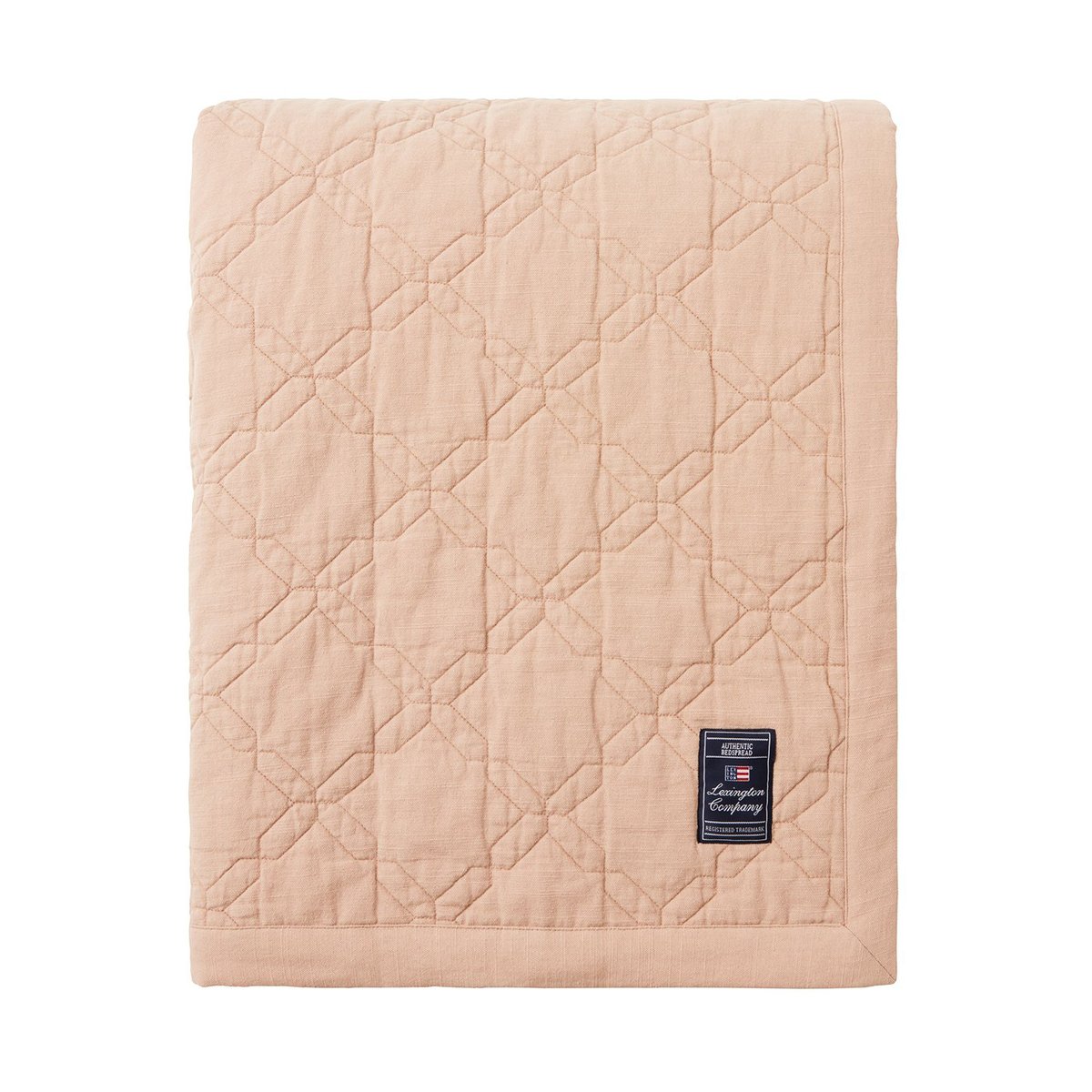 Bilde av Lexington Quilted Recycled Cotton sengeteppe 260x240 cm Beige