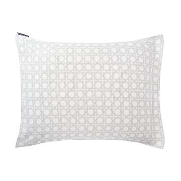 Rattan Printed putevar 50x60 cm - White - Lexington