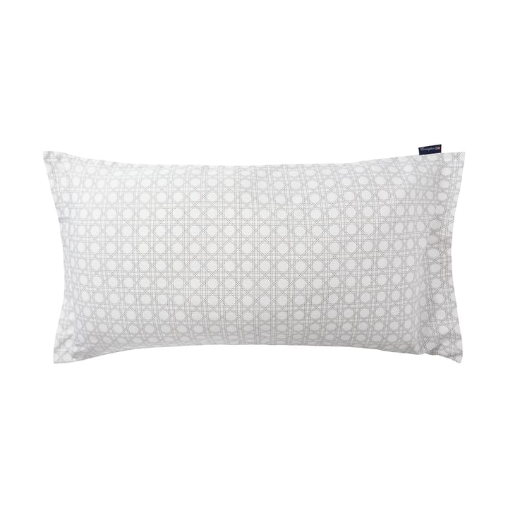 Rattan Printed putevar 50x90 cm - White - Lexington