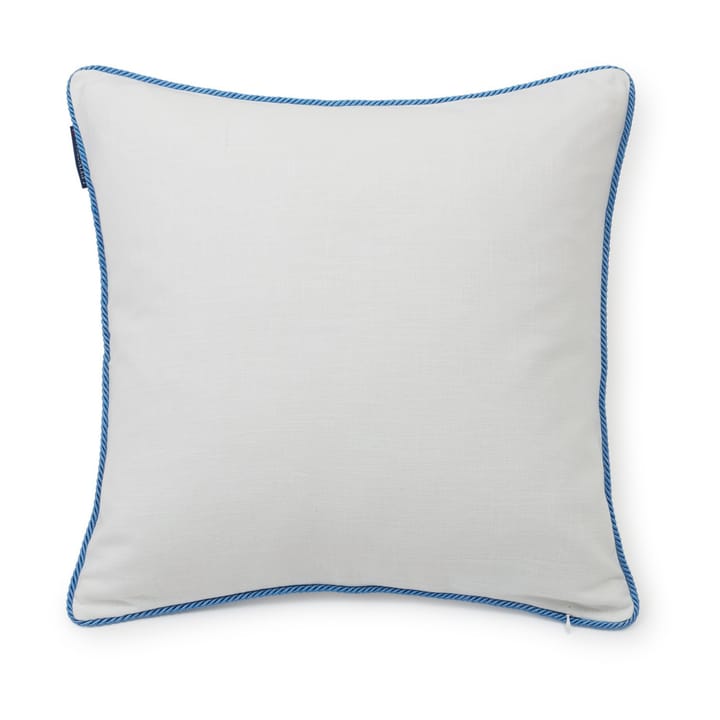 Seashell Cotton Canvas putevar 50 x 50 cm, White-blue Lexington