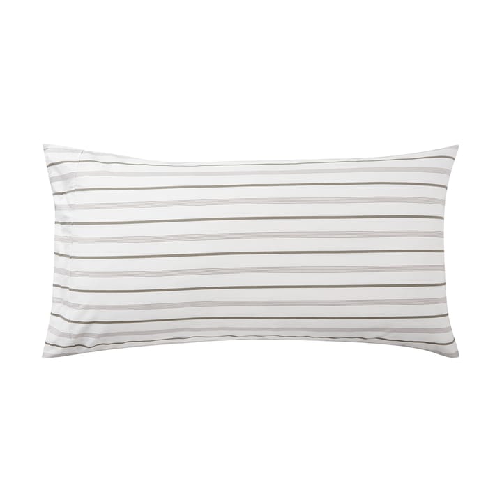 Striped Cotton Poplin putevar 50x90 cm, White Lexington