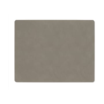 Nupo bordbrikke vendbar square L 1 stk. - Linen-Flint Grey - LIND DNA