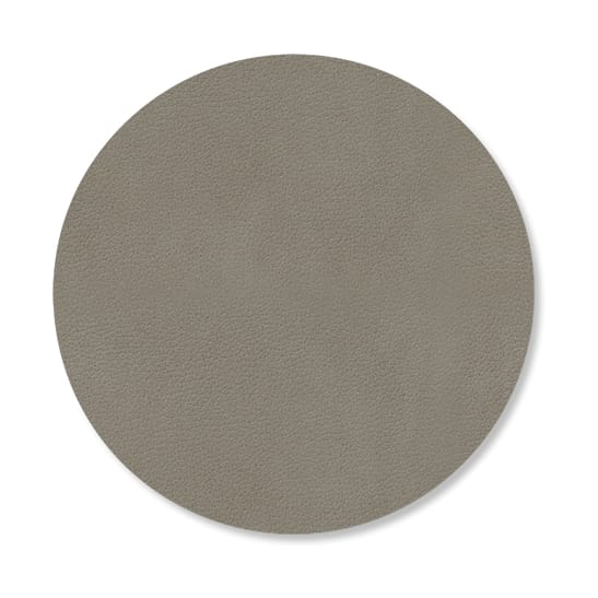 Nupo glassunderlag circle vendbar 1 stk., Linen-Flint Grey LIND DNA