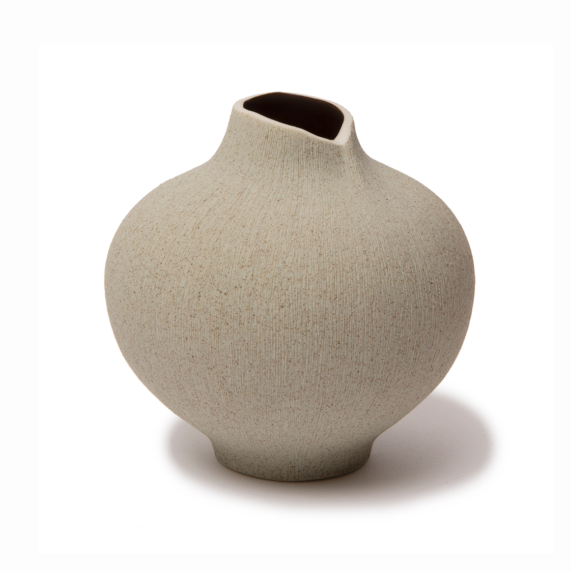 Bilde av Lindform Line vase Sand grey medium