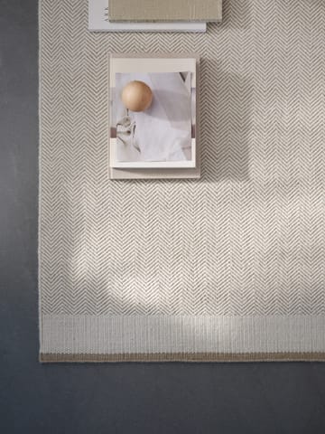 Stratum Echo ullteppe - White, 170 x 240 cm - Linie Design