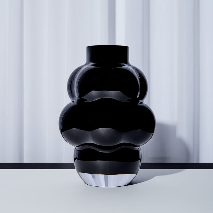 Balloon vase 04 32 cm, Svart Louise Roe