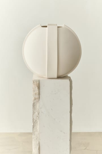 Vinci vase 02 39 cm - Raw White - Louise Roe