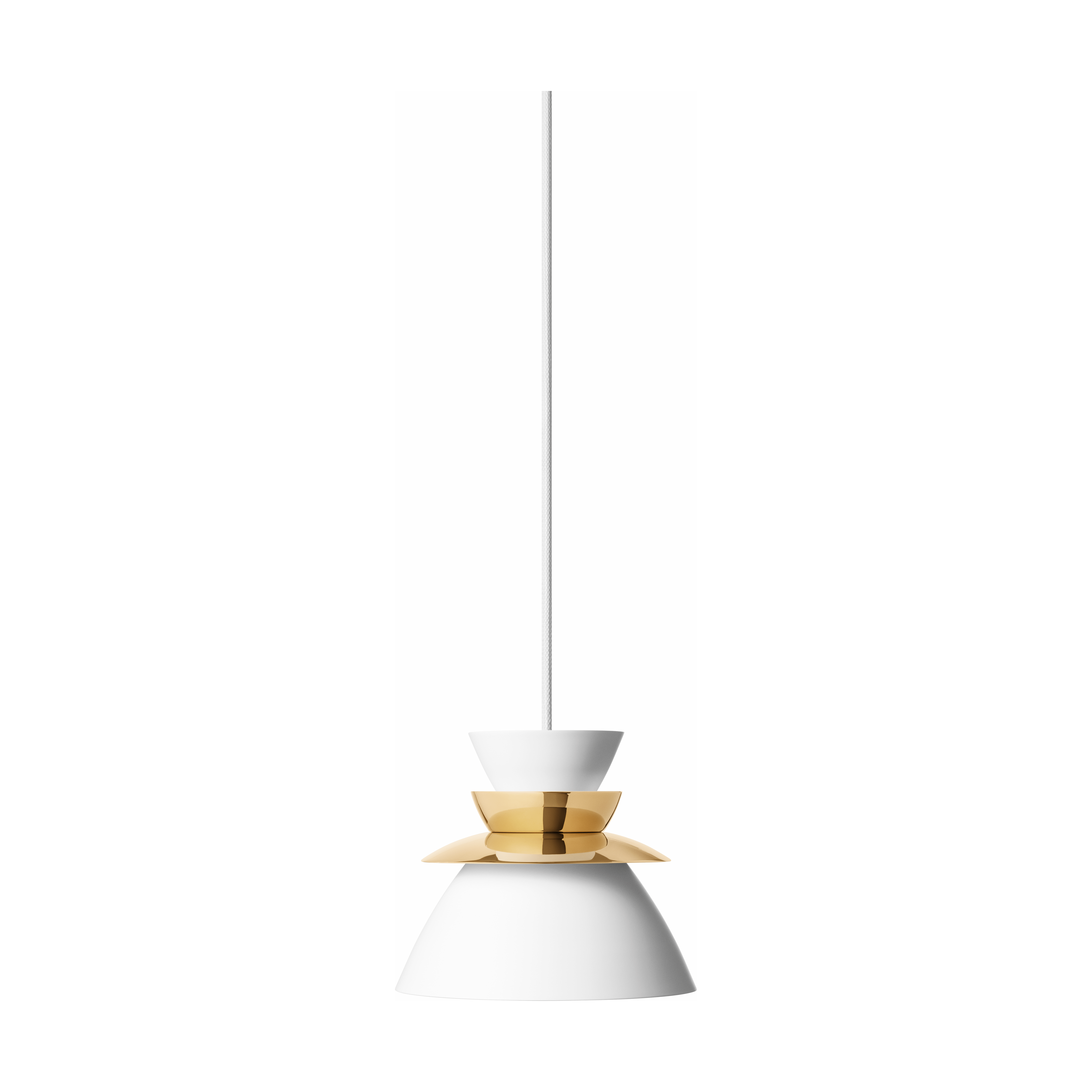 Sigrid 19 Lampeskjerm, Hvit - Globen Lighting @