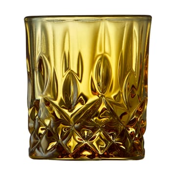 Sorrento shotglass 4 cl 4-pack - Amber - Lyngby Glas