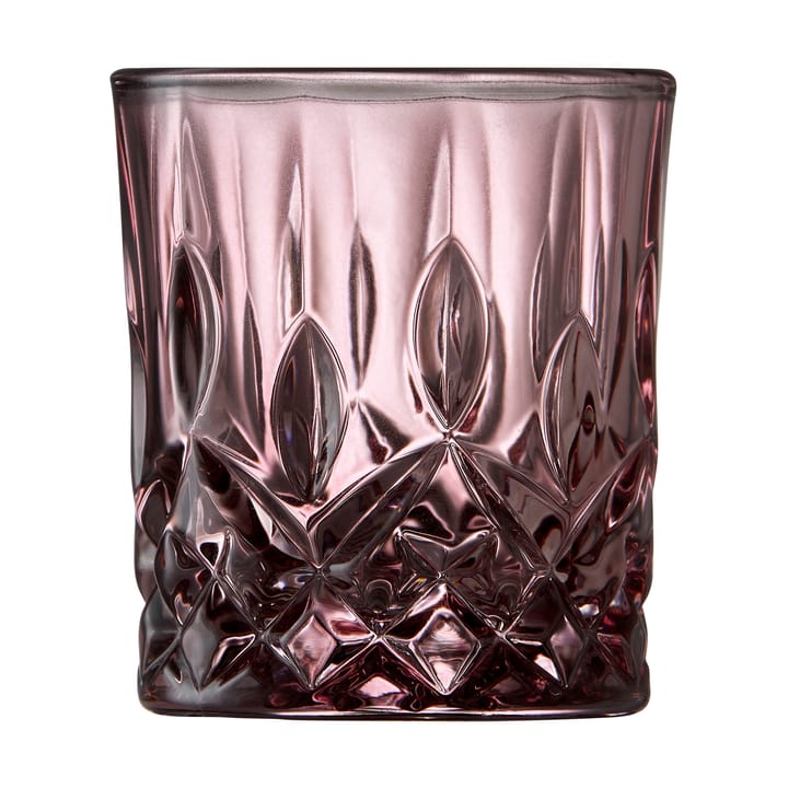 Sorrento shotglass 4 cl 4-pack - Pink - Lyngby Glas