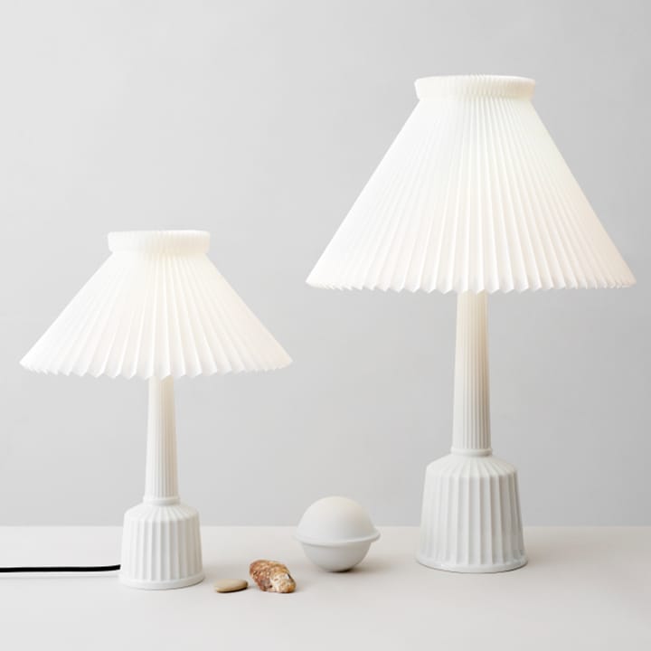 Esben klint bordlampe, hvit, h.65 cm Lyngby Porcelæn