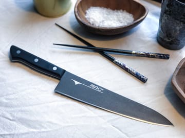 Mac Universalkniv Chef trehåndtak 21 cm - Svart - MAC