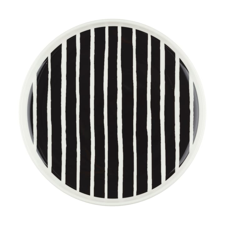 Oiva Piccolo tallerken Ø20 cm - White-black - Marimekko