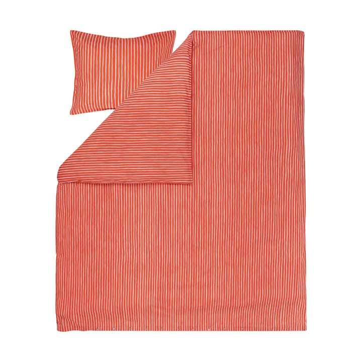 Piccolo dynetrekk 240x220 cm - Warm orange-pink - Marimekko