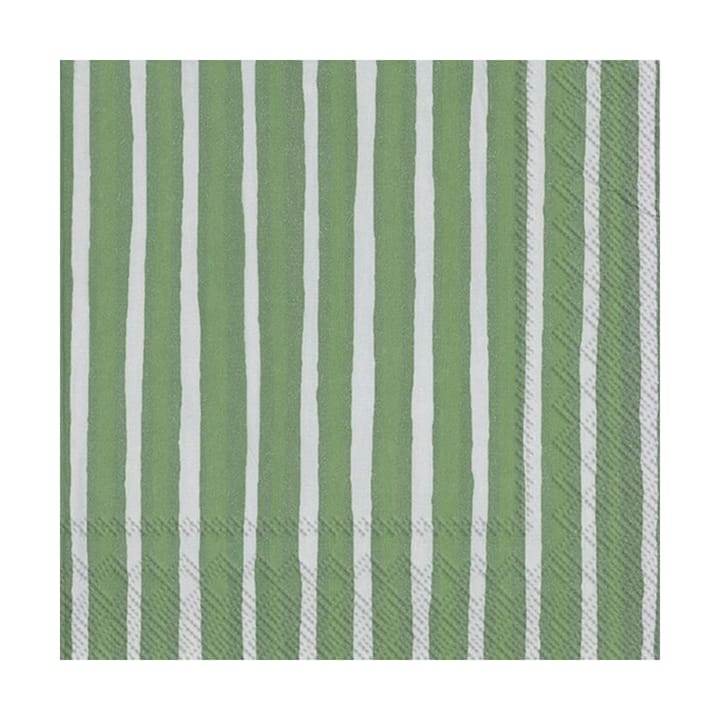 Piccolo servietter 33x33 cm 20-pk, Green-grey Marimekko