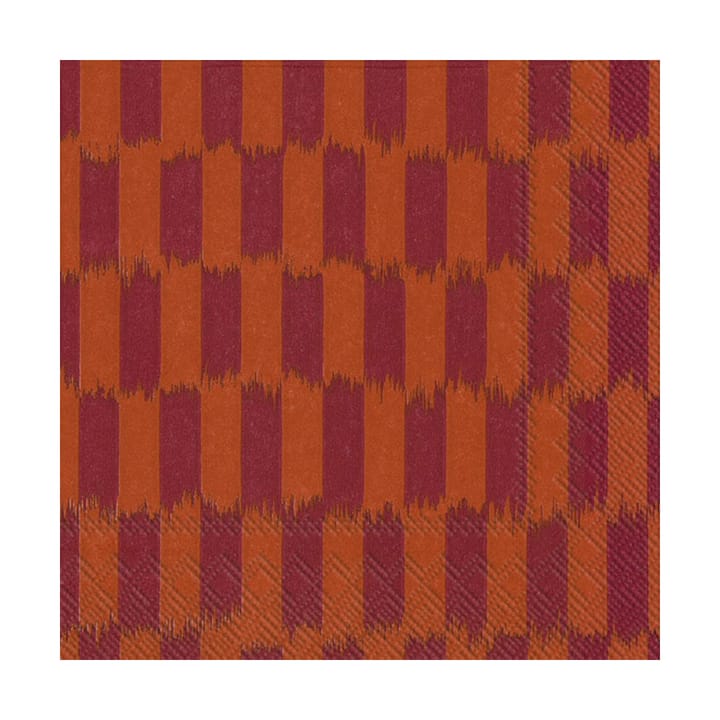 Piekana servietter 33x33 cm 20-pk, Terracotta Marimekko