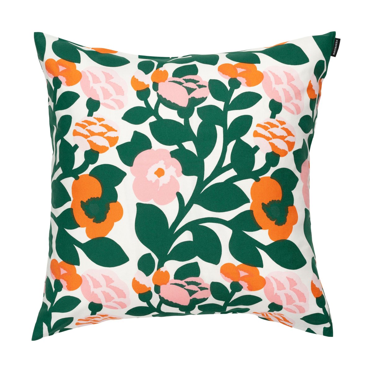 Bilde av Marimekko Pieni green green putetrekk 50x50 cm Grønn-oransje