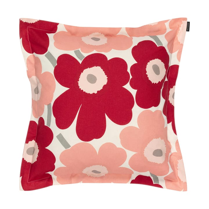 Pieni Unikko putetrekk 50x50 cm, Dark cherry-rose Marimekko