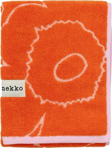 Piirto Unikko håndkle 50x100 cm - Burnt orange-pink - Marimekko