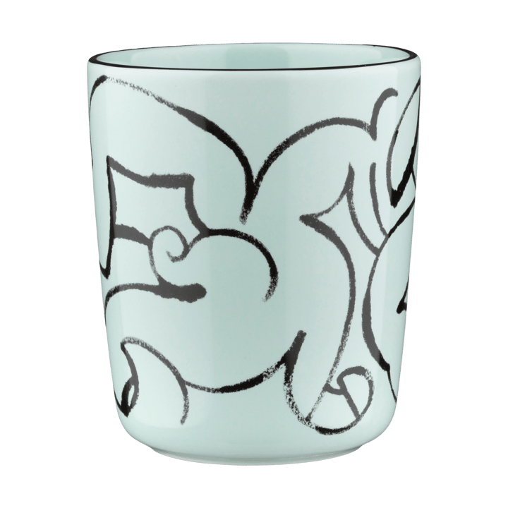 Pistilla kopp 25 cl - Mint-black - Marimekko