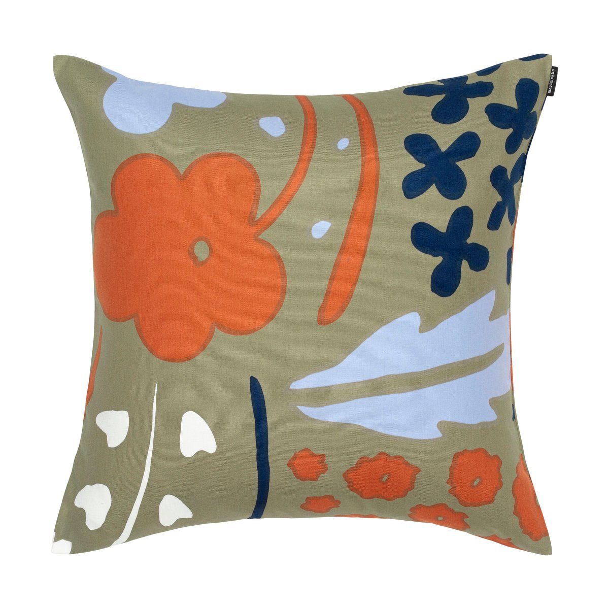 Bilde av Marimekko Suvi putetrekk 50x50 cm Grey green-dark blue