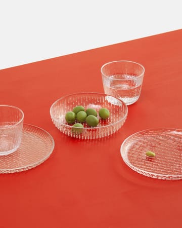 Syksy assiett Ø17 cm 2-pk, glass - Clear - Marimekko