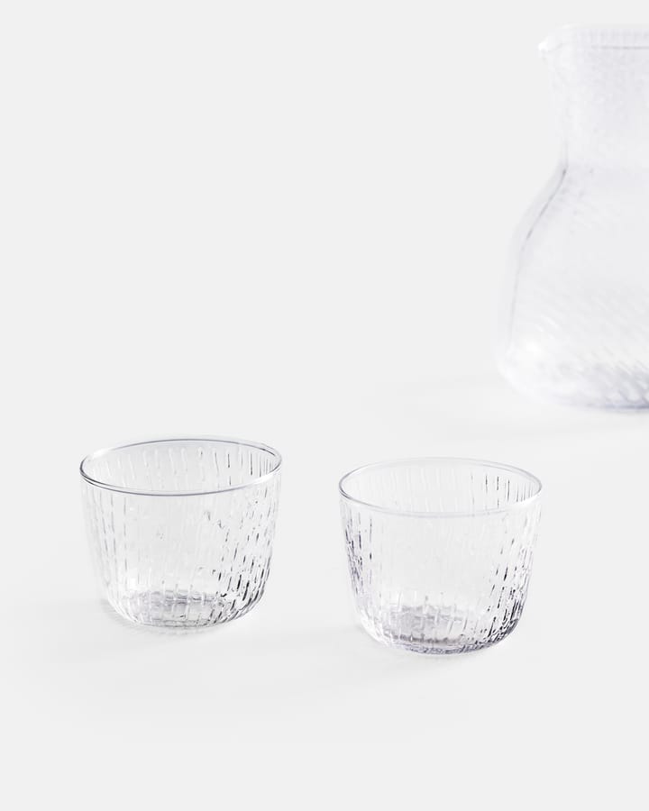 Syksy drikkeglass 2dl 2-pack - Clear - Marimekko