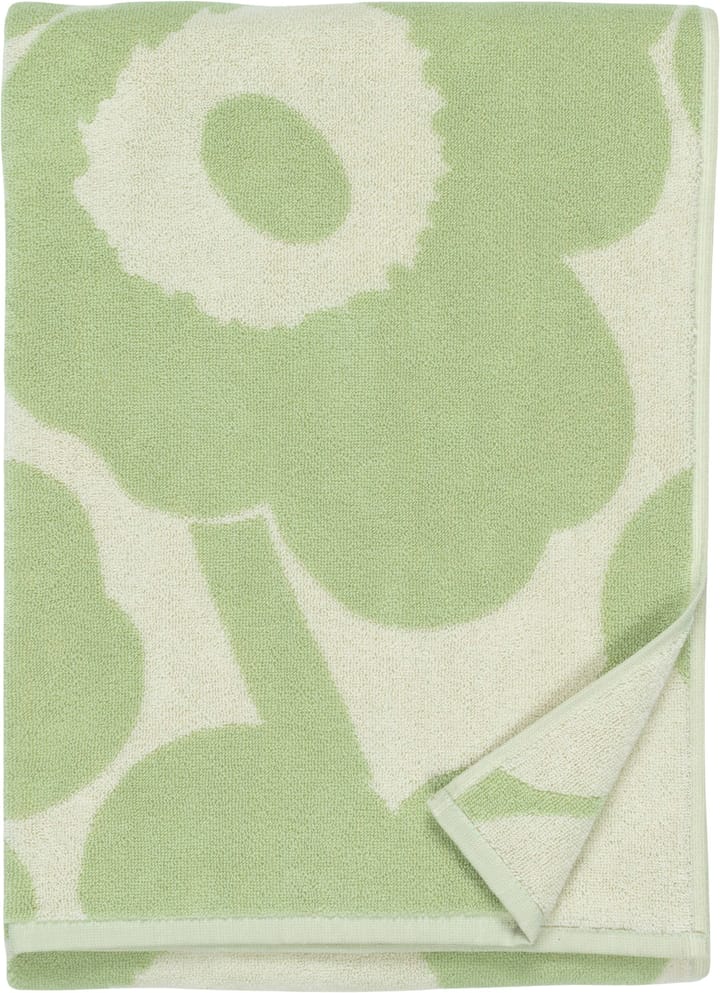 Unikko Badehåndkle 70x150 cm - Off white-sage - Marimekko