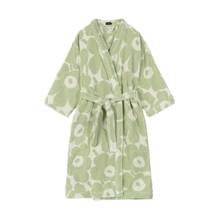 Unikko badekåpe - Off white-sage, XL - Marimekko