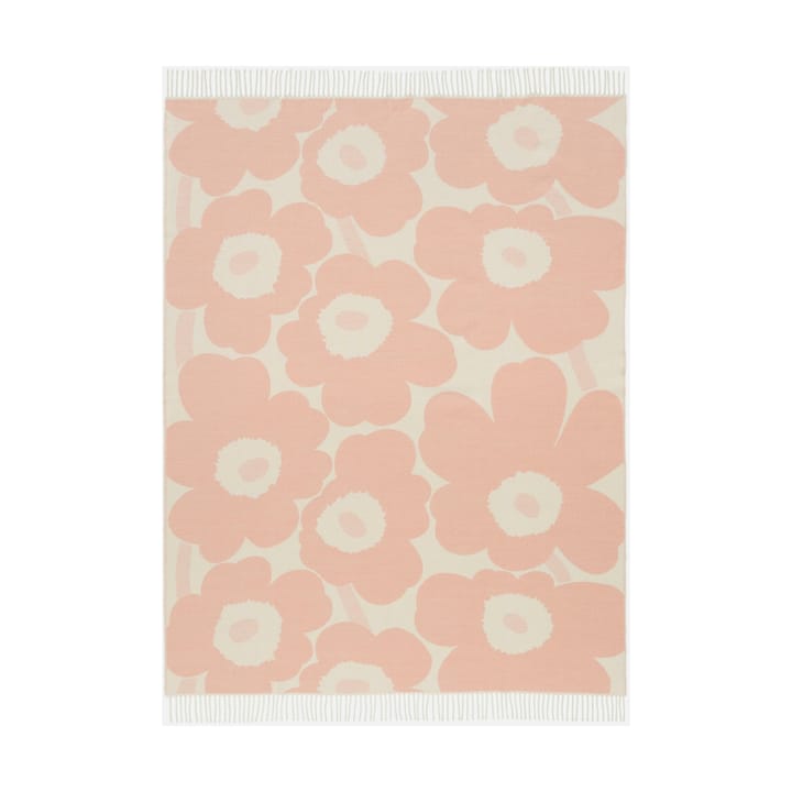 Unikko pledd 130x180 cm, Pink Marimekko