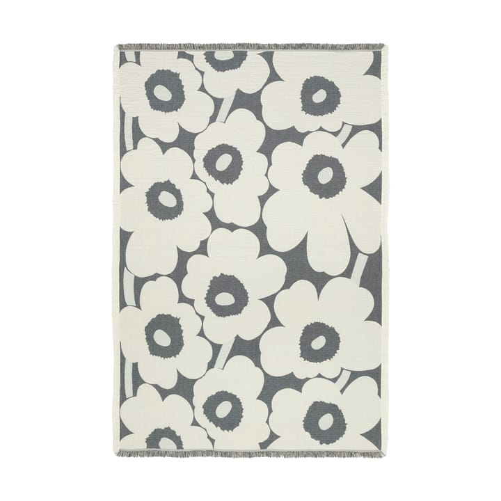 Unikko pledd 150x220 cm, Off white-carcoal-sand Marimekko