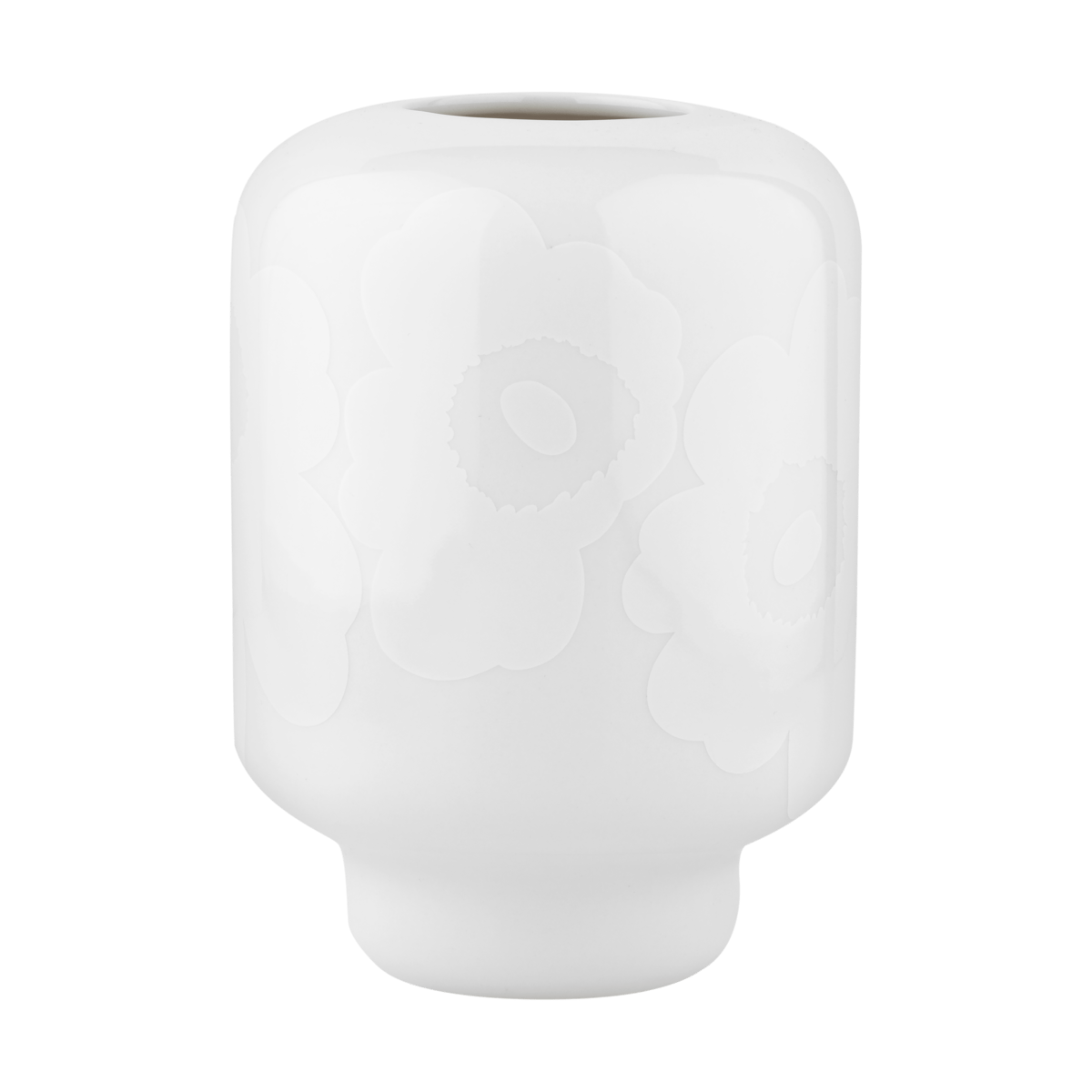 Bilde av Marimekko Unikko vase keramikk 18 cm White