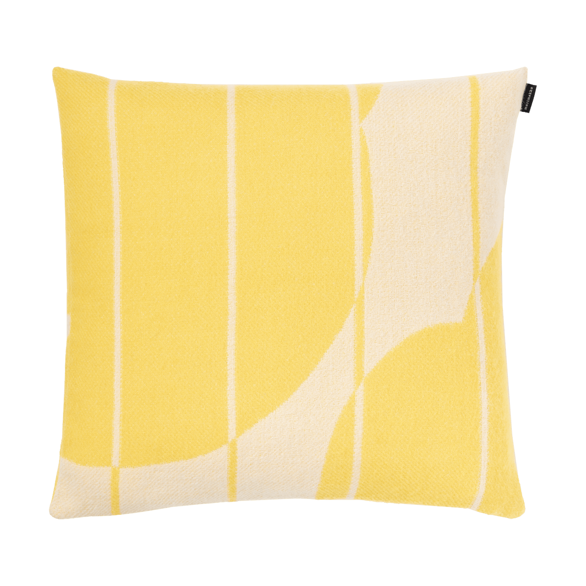 Bilde av Marimekko Vesi Unikko putetrekk ull 50x50 cm Spring yellow-ecru