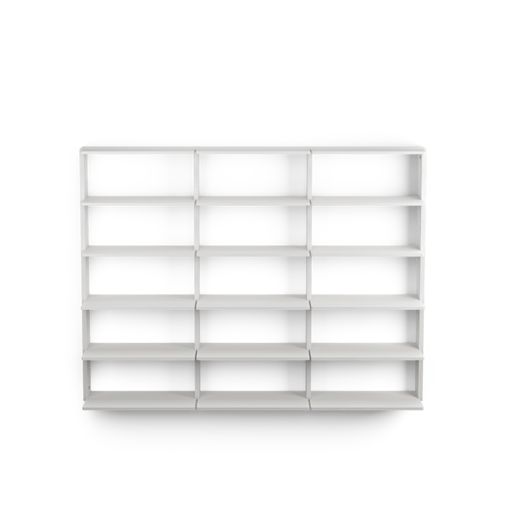 Gridlock – T3-A9-9 vegghylle - White stained Ash - Massproductions