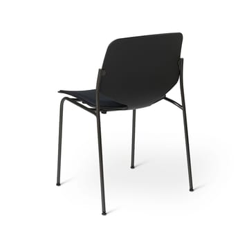 Nova Sea stol - Stoff cura 60111 black, sort stålstativ - Mater