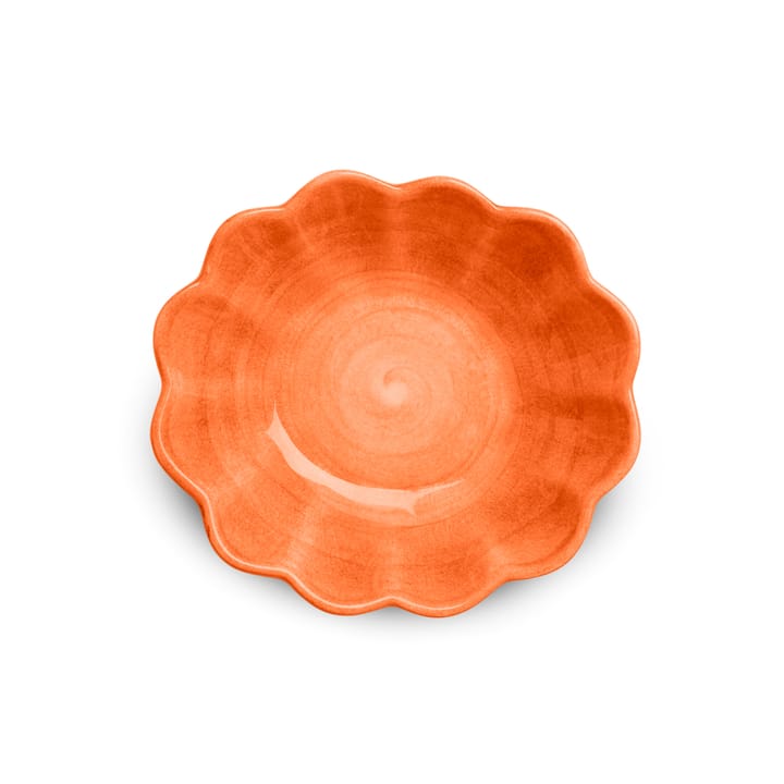 Oyster skål 16x18 cm, Orange Mateus