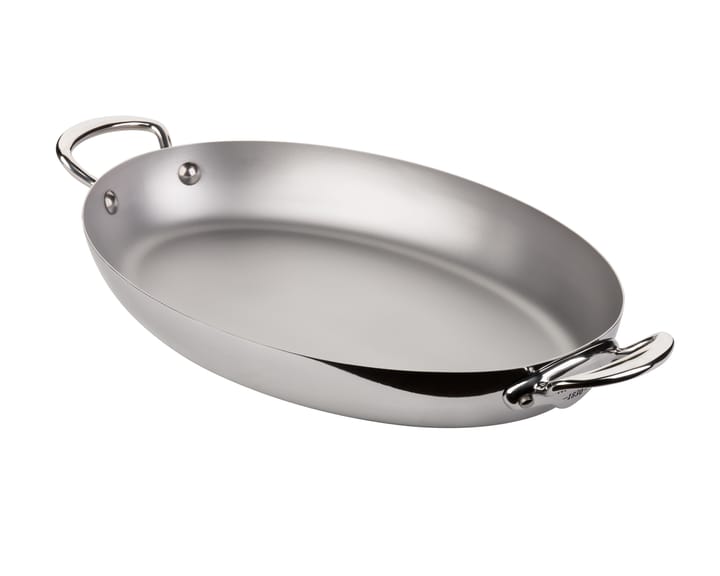 Stekepanne med 2 håndtak oval Cook Style 30 cm - Stål - Mauviel