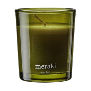 Meraki duftlys 12 timer 2-pk - Oud leaf - Meraki