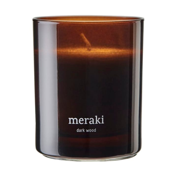 Meraki duftlys, 35 timer - Dark wood - Meraki