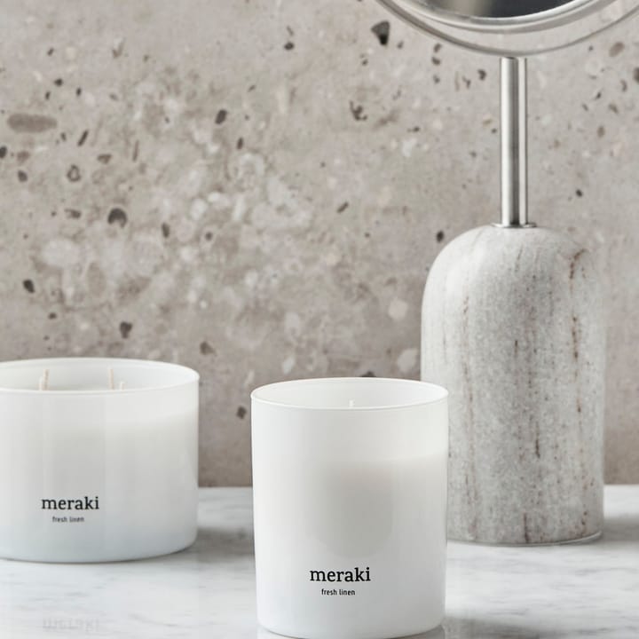 Meraki duftlys, 35 timer, Fresh linen Meraki