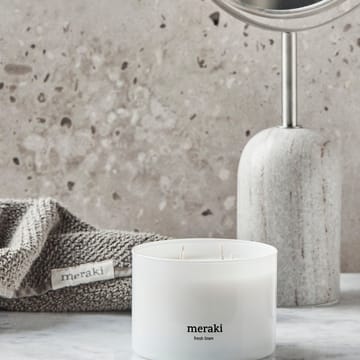 Meraki duftlys, 60 timer - Fresh linen - Meraki