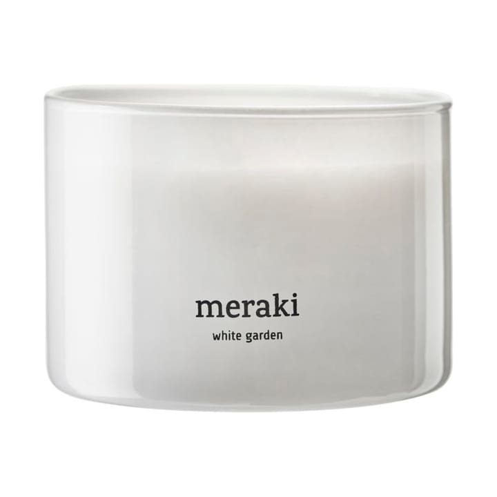 Meraki duftlys, 60 timer, White garden Meraki