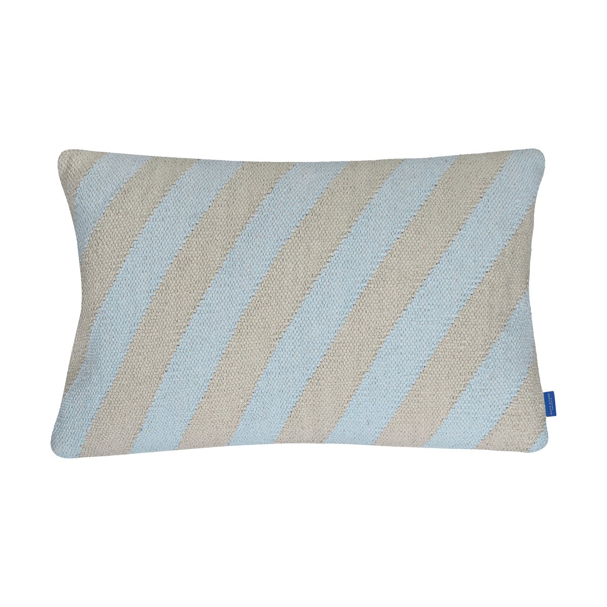 Bilde av Mette Ditmer Across kelim putetrekk Light blue 40x60 cm