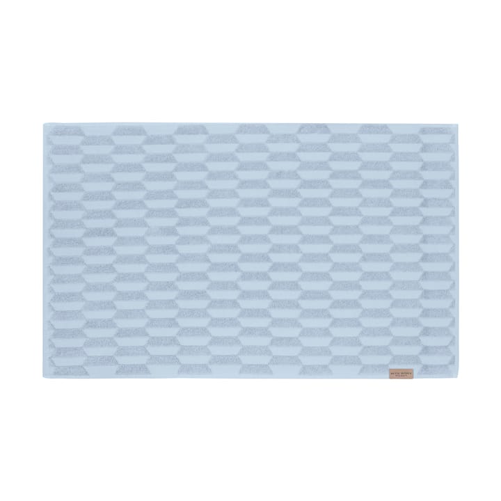 Geo baderomsmatte 50 x 80 cm - Light Blue - Mette Ditmer