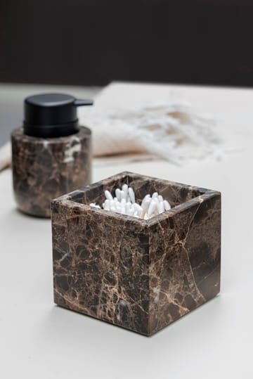 Marble kube 8,5x8,5 cm - Brown - Mette Ditmer