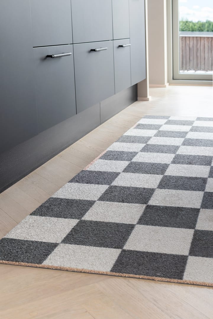 Square all-arround gangteppe, Dark grey, 77x240 cm Mette Ditmer