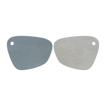 Twin spisebrikke vendbar - Slate blue-light grey - Mette Ditmer