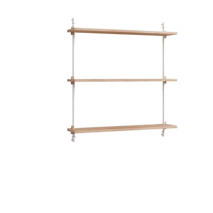 Moebe wall shelving ws.85.1 - Eik-hvit - MOEBE